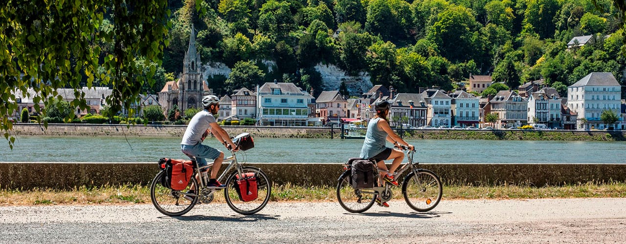 Velo le long de la seine outlet
