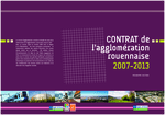 Contrat de l'agglomération Rouennaise - 2007-2013 - Tome 1