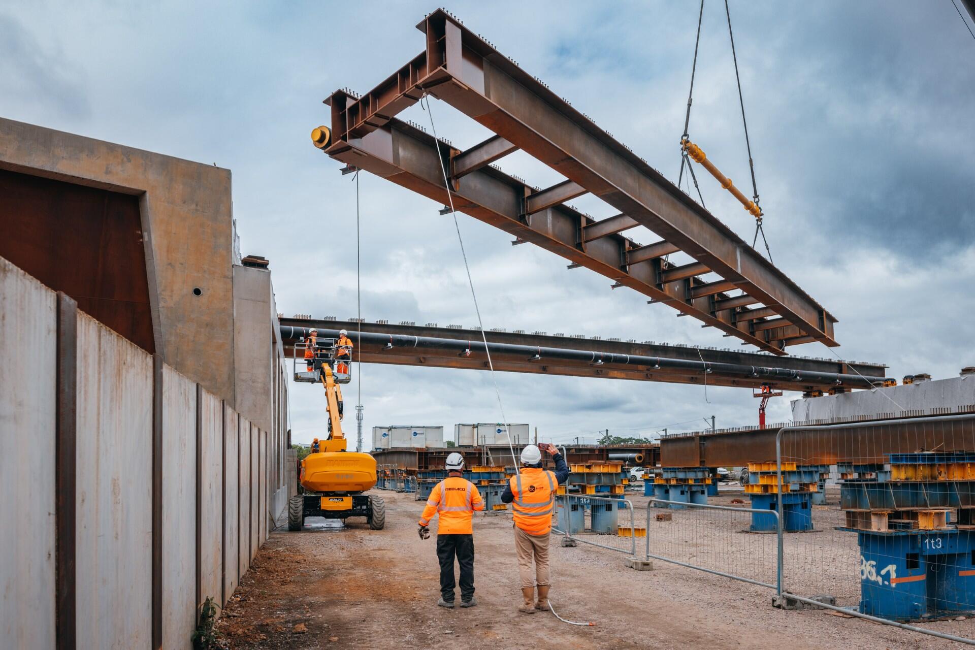 Un nouveau pont dans le quartier Flaubert à Rouen