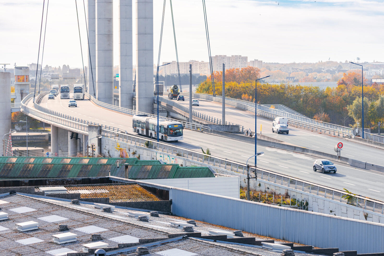 ligne T5 pont Flaubert