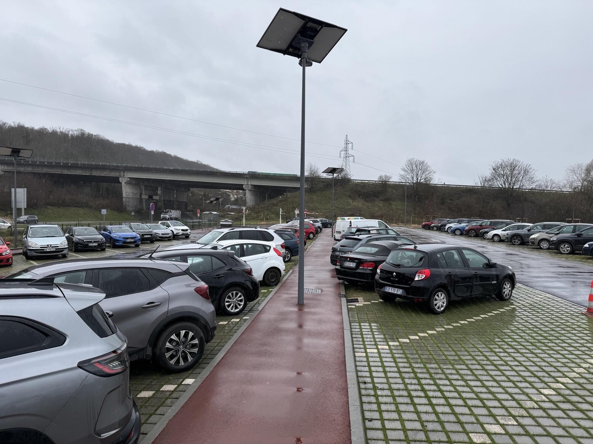 aire de covoiturage Tourville