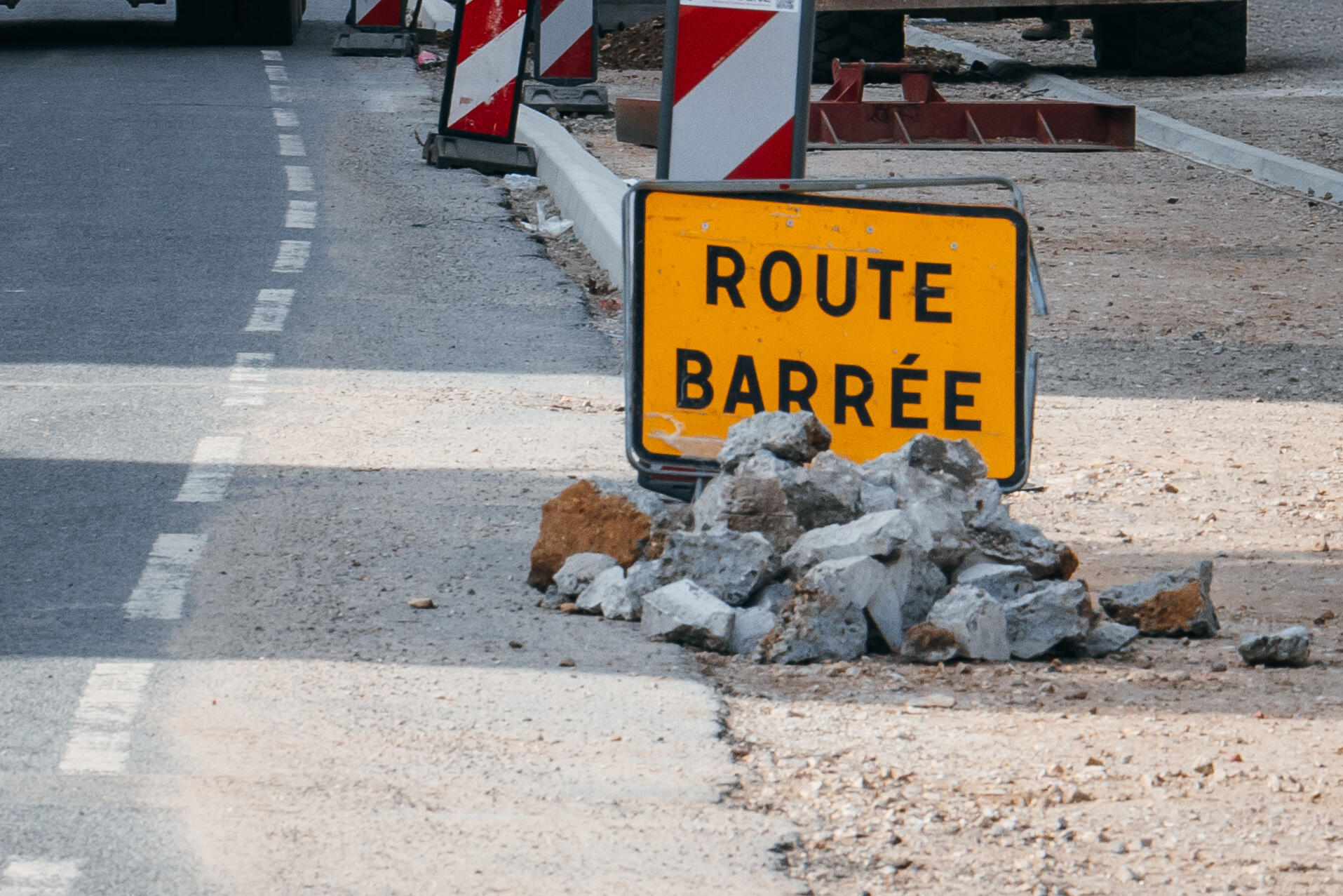route barrée