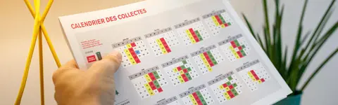 Calendrier annuel de collecte