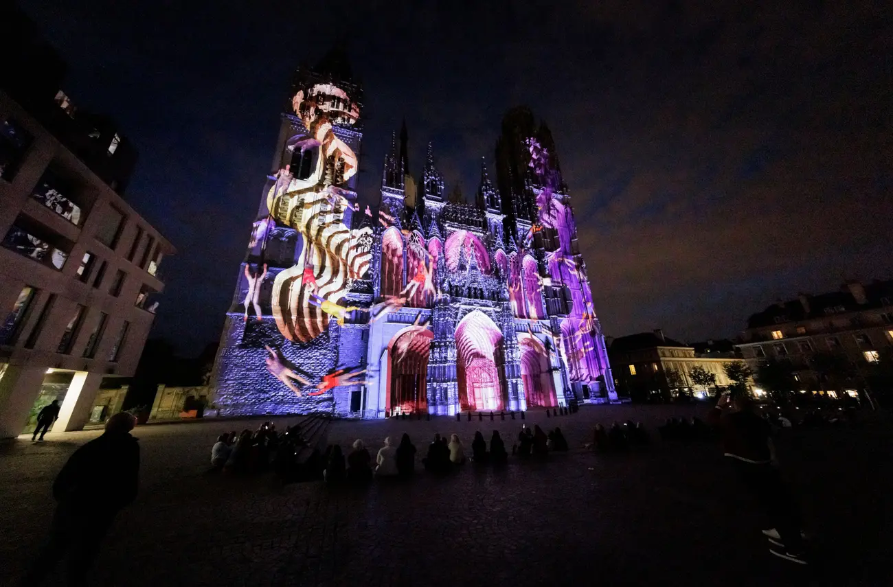 La Cathédrale en habit de lumière ! La Cathédrale en habit de lumière !