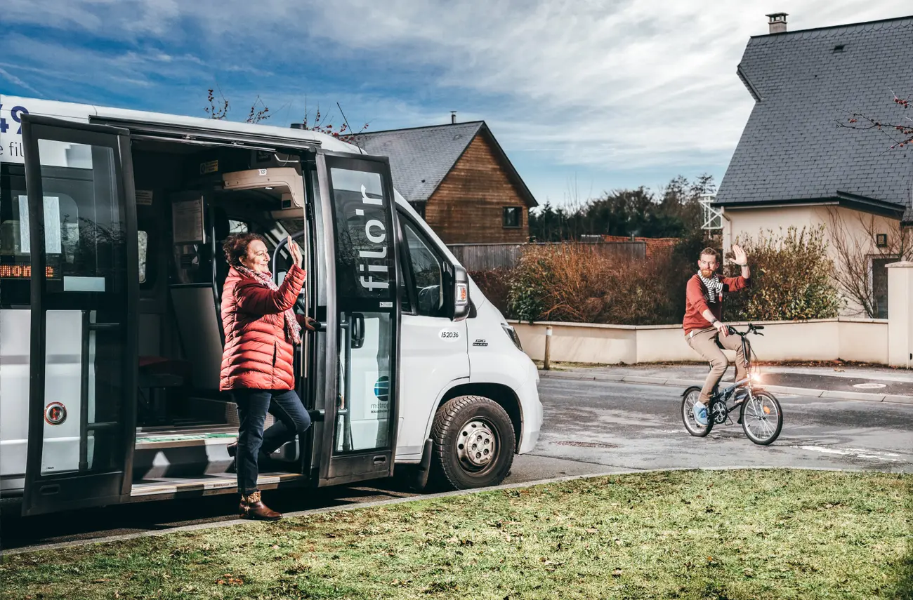 Filo'r et Flexo, une alternative à la voiture Filo'r et Flexo, une alternative à la voiture