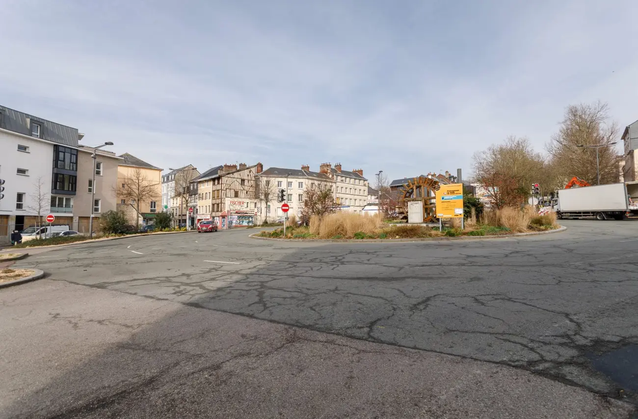 Prolongement TEOR : à partir du 17 mai, réduction du nombre de voies sur le rond-point Saint Hilaire Prolongement TEOR : à partir du 17 mai, réduction du nombre de voies sur le rond-point Saint Hilaire