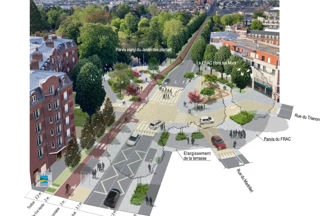 Aménagement des avenues des Canadiens et des Martyrs-de-la-Résistance : le projet est dévoilé Aménagement des avenues des Canadiens et des Martyrs-de-la-Résistance : le projet est dévoilé