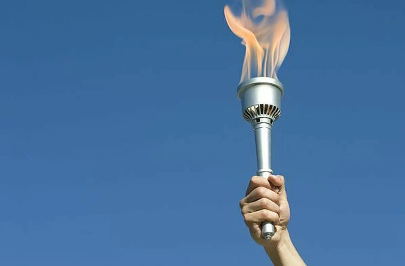 La flamme est en route ! La flamme est en route !