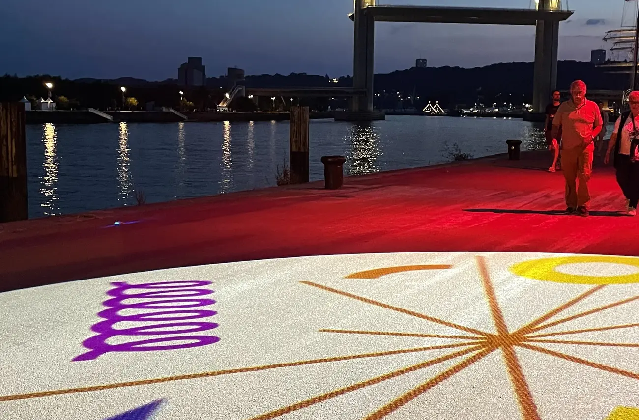 Mise en lumière des quais Mise en lumière des quais