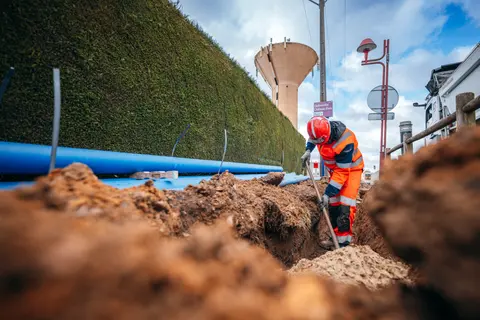 chantier eau et assainissement