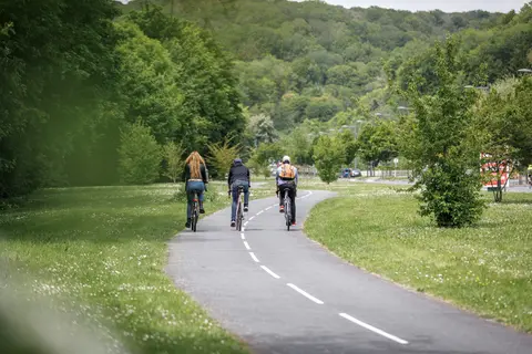 Une voie cyclable entre Elbeuf et Orival