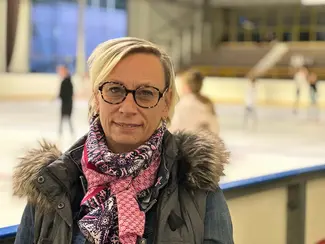 Sandrine Devaux, ex-présidente du Rouen Olympic Club