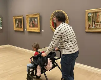 Une pause au musée