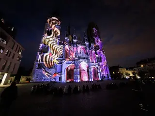 La Cathédrale en habit de lumière !
