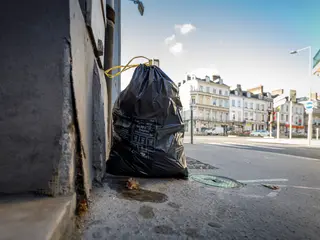 Collecte de déchets perturbée