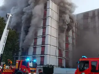 Incendie de 2 immeubles ‘Verre et Acier’ : point de situation à 13h